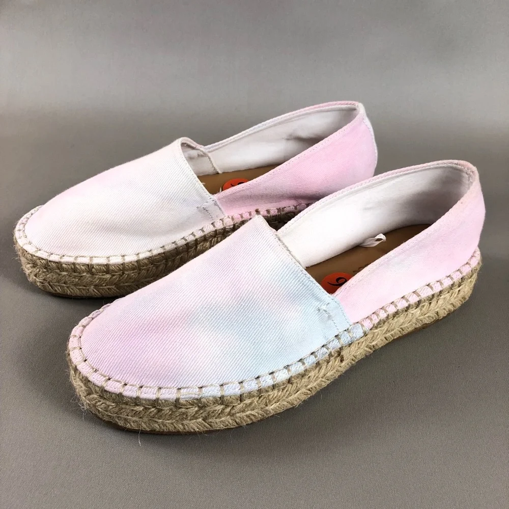 Splendid Laney Tie Dye Platform Espadrille
